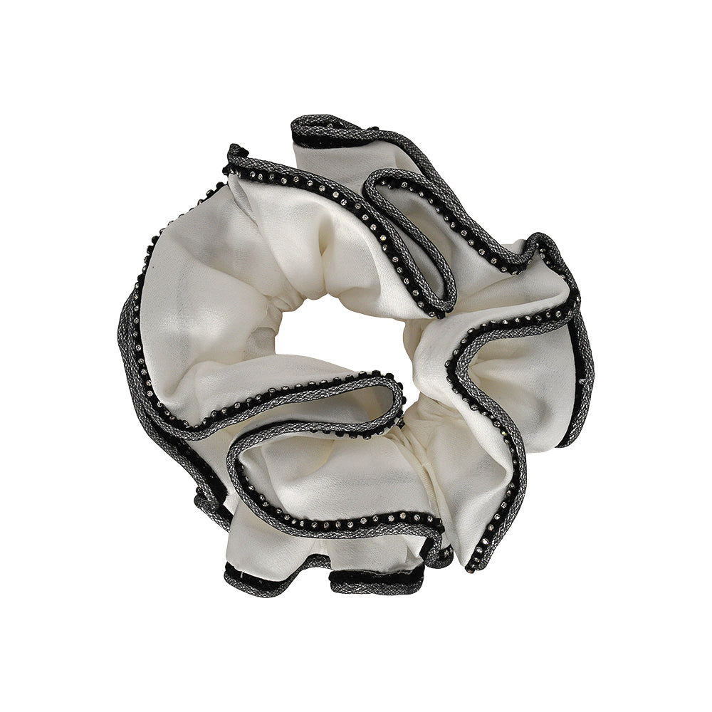 CRYSTAL TRIM SCRNCHIES Limlim fashion accessories