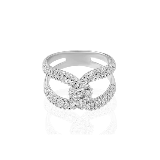 INFINITY PAVE RING