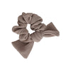 RIBBED BOW SCRUNCHIE BUNDLE OF 4