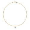 CABLE CRYSTAL NECKLACE