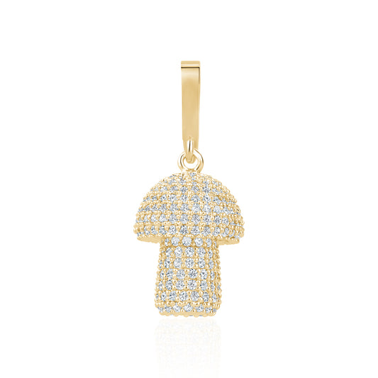 CUBIC ZIRCONIUM MUSHROOM