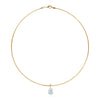 CABLE CRYSTAL NECKLACE