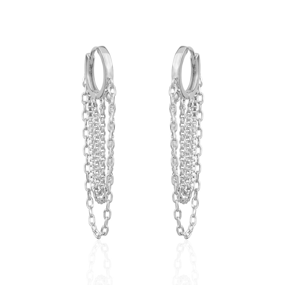 CHAIN EARRINGS Limlim fashion accessories