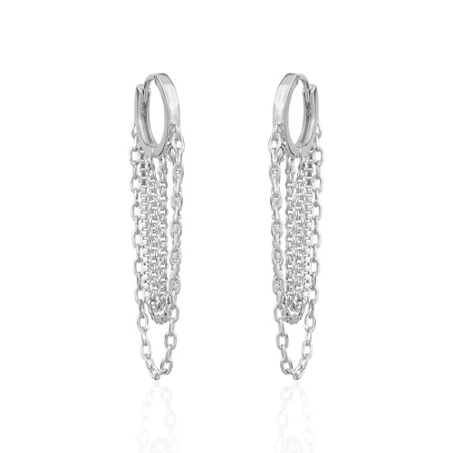 CHAIN EARRINGS Limlim fashion accessories