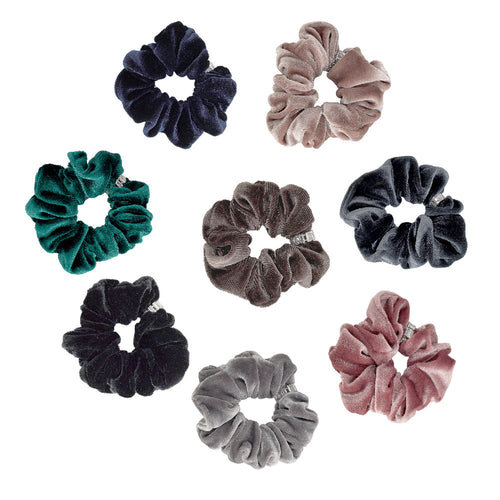 LUXURY BAGUETTE CRYSTAL SCRUNCHIES Limlim fashion accessories
