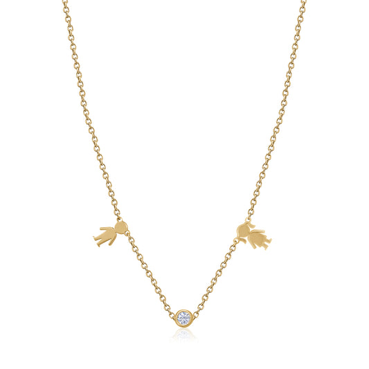 Personalized kids necklace