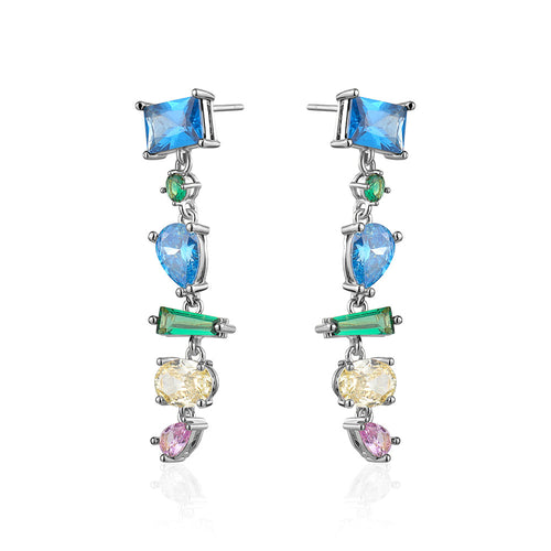 SPECTACULAR DROP CRYSTAL EARRINGS Limlim fashion accessories