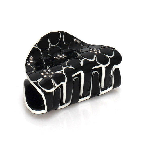 FLOWER CELLULOSE CRYSTAL JAW Limlim fashion accessories