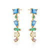 SPECTACULAR DROP CRYSTAL EARRINGS