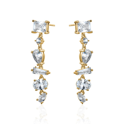 SPECTACULAR DROP CRYSTAL EARRINGS Limlim fashion accessories