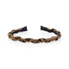 LEOPARD WAVE CRYSTAL HAIRBAND