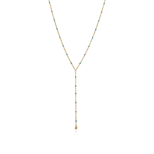 ROSARY LARIAT NECKLACE Limlim fashion accessories