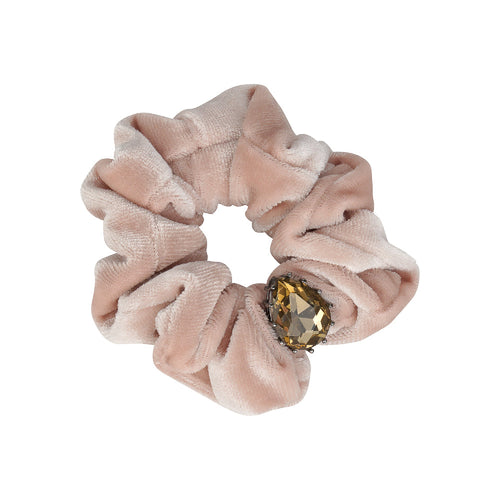 PEAR SHAPE CRYSTAL SCRUNCHIE Limlim fashion accessories