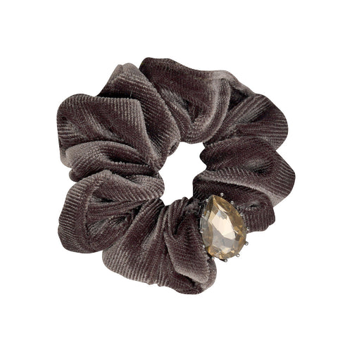 PEAR SHAPE CRYSTAL SCRUNCHIE Limlim fashion accessories