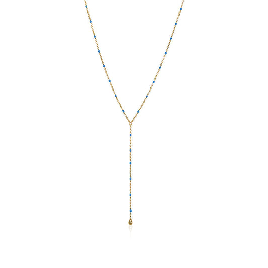 ROSARY LARIAT NECKLACE Limlim fashion accessories