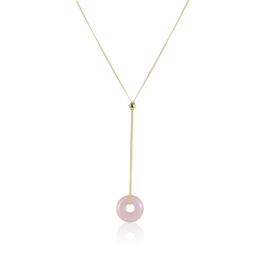 PINK JADE LARIAT