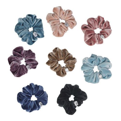 EMERALD CUT CRYSTALE SCRUNCHIE Limlim fashion accessories