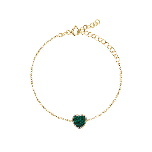 ENAMEL HEART BRACELET Limlim fashion accessories