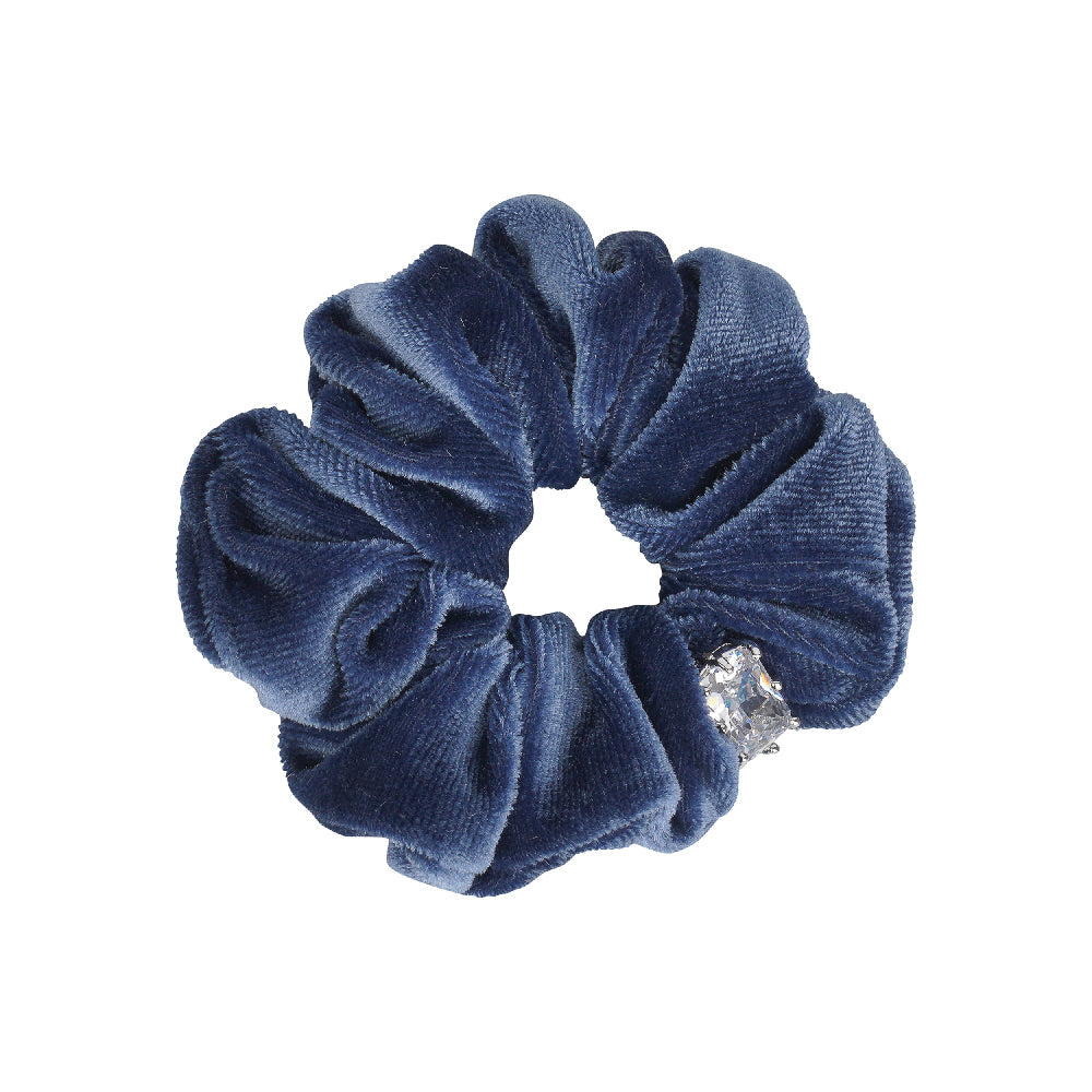 EMERALD CUT CRYSTALE SCRUNCHIE Limlim fashion accessories