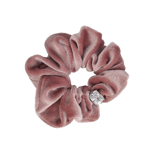 EMERALD CUT CRYSTALE SCRUNCHIE Limlim fashion accessories
