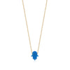 OPAL HAMSA NECKLACE