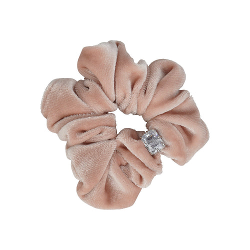 EMERALD CUT CRYSTALE SCRUNCHIE Limlim fashion accessories