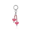 TWO HEARTS KEYCHAIN