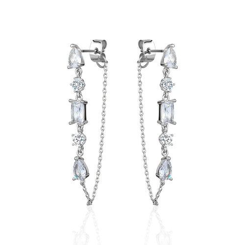 DIAMOND SHAPES HOOPS Limlim fashion accessories