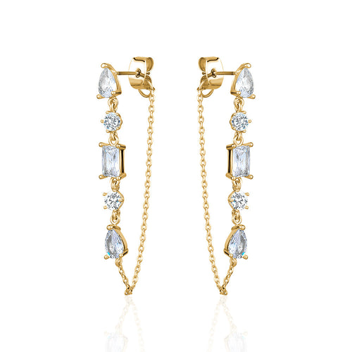 DIAMOND SHAPES HOOPS Limlim fashion accessories