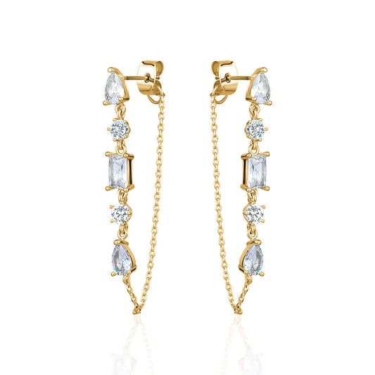 DIAMOND SHAPES HOOPS Limlim fashion accessories
