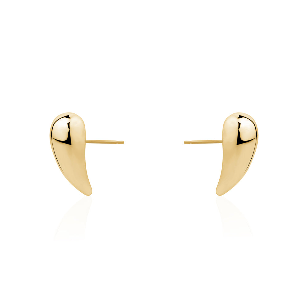 Leaf Slide Hoop Earrings Leaf Slide Hoop Earrings