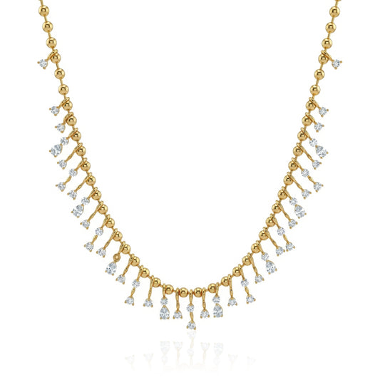 Aurora Drop Crystal Necklace