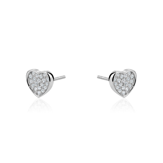 MINI PAVE EARRINGS