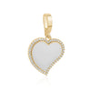 ENAMEL HART  CHARM