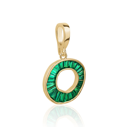 CRYSTAL CYLINDER CHARM