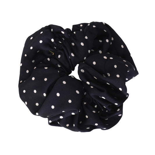 POLKA RUFFLE SCRUNCHIES