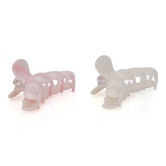 HEART PEARLIZED CLIP