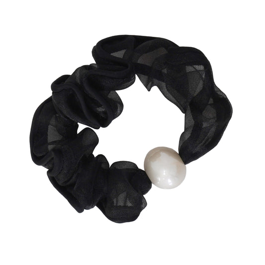 SHEER PEARL SCRUNCHIES