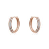 PAVE SMALL HOOPS