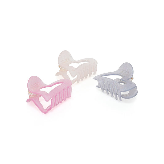 SHINEY HEART CLIP