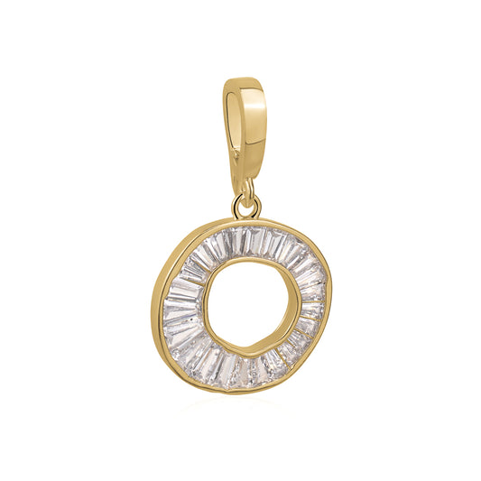 CRYSTAL CYLINDER CHARM