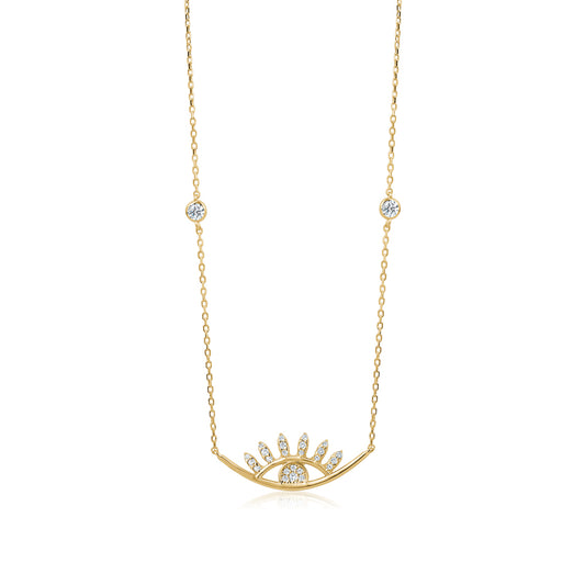 BOHO EVIL EYE NECKLACE