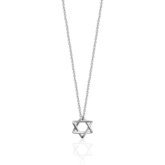 SMALL CLASSIC MAGEN DAVID NECKLACE