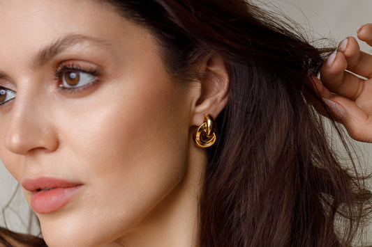 CYLINDER BOLD EARRINGS Limlim fashion accessories