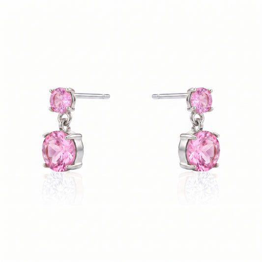 SMALL DANGLES PINK