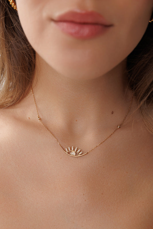 BOHO EVIL EYE NECKLACE