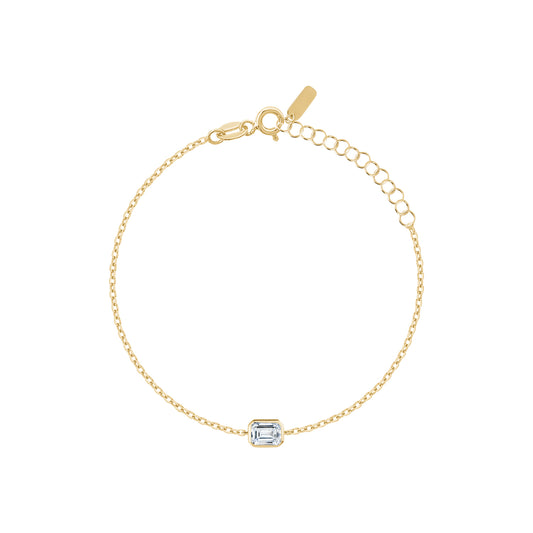 EMERALD CUT BRACELET