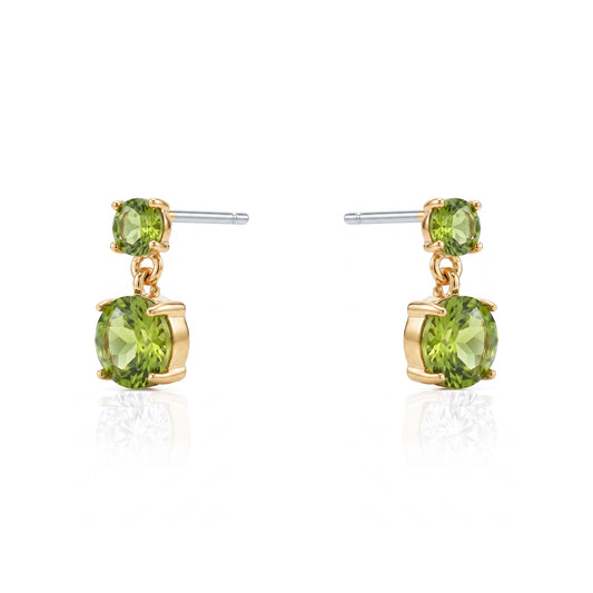 SMALL DANGLES PERIDOT