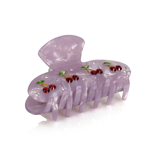 CHERRY CELLULOSE JAW Limlim fashion accessories