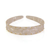 ACRYLIC GOLD STUD HAIRBAND